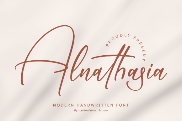 Alnathasia: A Modern Handwritten Font That Feels Human, Not Hyped