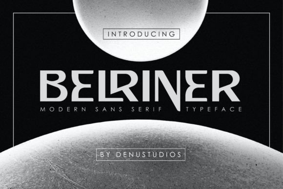 Belriner: A Modern Serif Font for High-Impact Brand Messaging