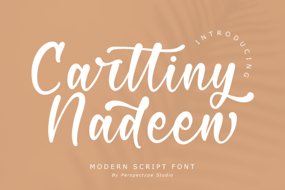 Carttiny Nadeen: A Timeless Handwritten Font for Crafters & Sellers