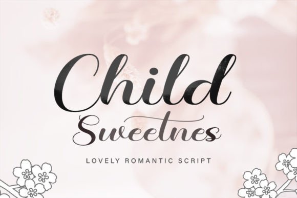 Child Sweetnes Font: Playful Handwritten Script for Crafters & Sellers