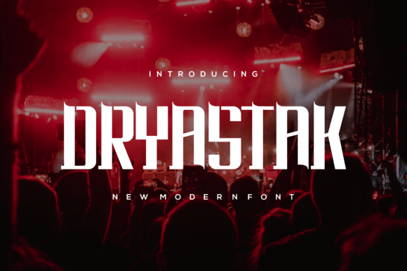 Dryastak: A Bold Serif Font That Cuts Through the Feed