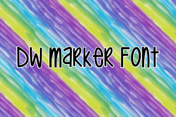 Dw Marker: A Friendly, Modern Script Font for Small Businesses