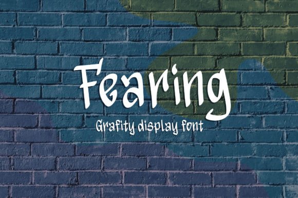 Fearing: A Display Font That Speaks With Quiet Confidence