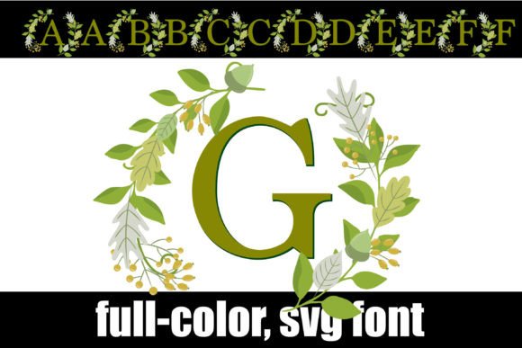 Gather Green Monogram: A Modern Celtic Display Font for Digital Brands