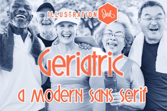 Geriatric: A Clean, Modern Sans Serif Font for Makers