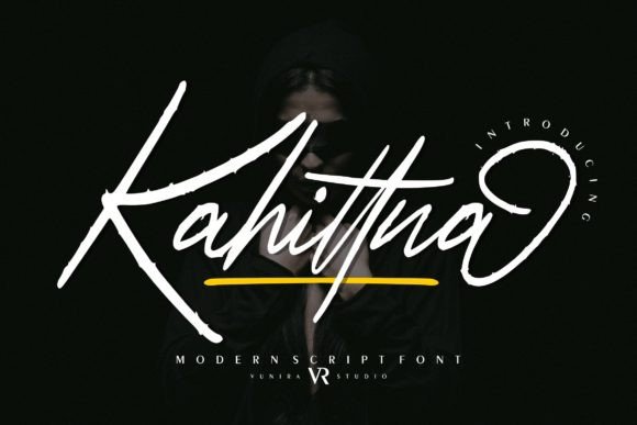Kahittna: A Handwritten Script Font That Makes Your Campaigns Instantly Recognizable