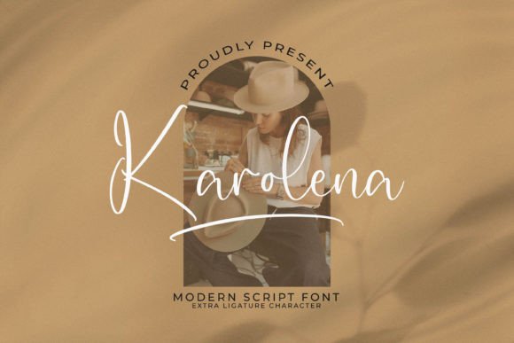 Karolena: A Modern Script Font That Elevates Real Small Business Branding