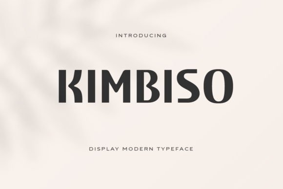 Kimbiso: A Modern Sans Serif Font for Handmade Creators
