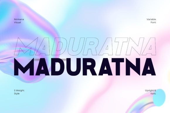 Maduratna: A Clean, Versatile Sans Serif Font for Handmade Creators
