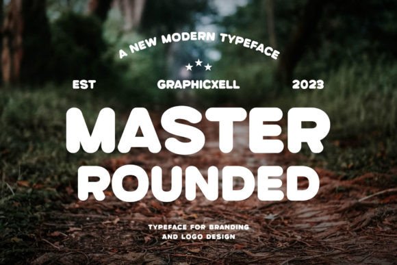 Master Rounded: A Clean Sans Serif Font for Handmade Brands