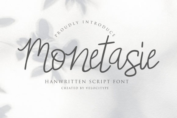 Monetasie: A Handwritten Font That Elevates Digital Branding