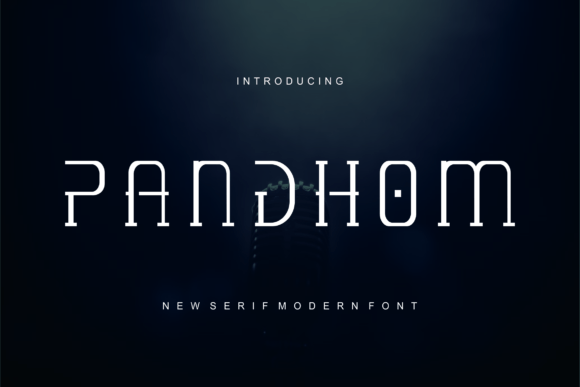 Pandhom: A Refined Sans Serif for Modern Brand Identity