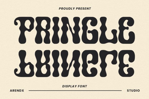 Pringle: A Display Font with Graffiti Soul