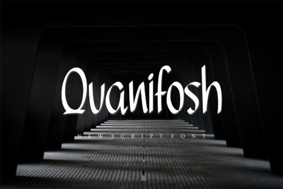 Quanifosh: A Modern Handwritten Script Font for Digital Design