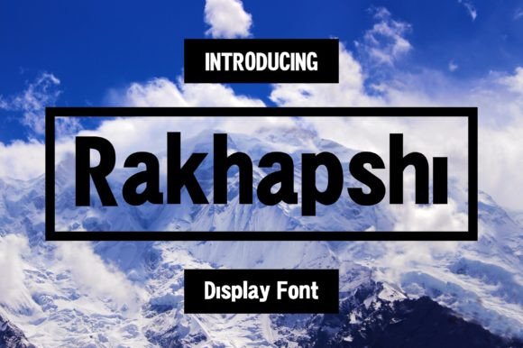 Rakhaposhi: A Modern Display Font That Feels Like a Design Win
