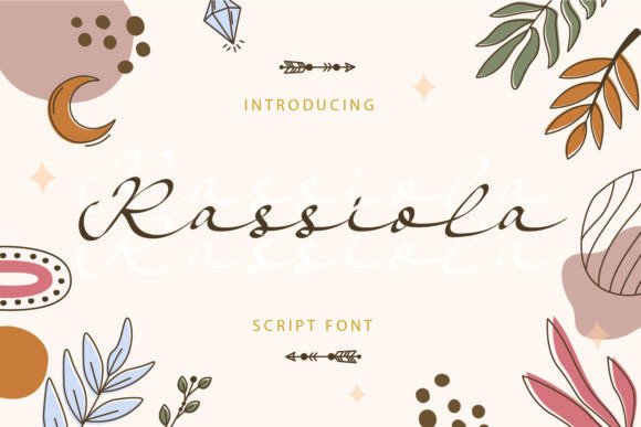 Rassiola: A Handwritten Script Font That Feels Like It Belongs