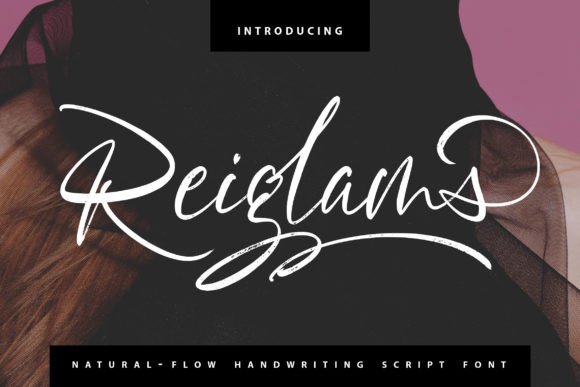 Reiglams: A Thoughtful Script Font for Digital Branding