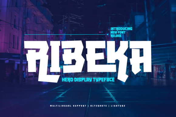 Ribeka: A Display Font That Anchors Editorial Mood