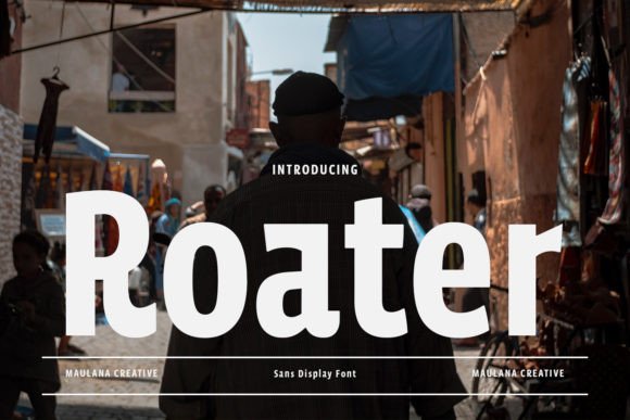 Roater: A Clean, Elegant Sans Serif Font for Crafters