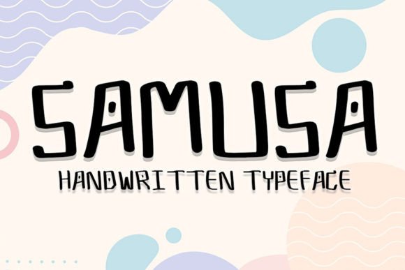 Samusa: A Modern Script Font That Makes Your Campaigns Instantly Clear
