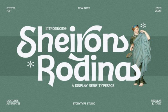 Sheiron Rodina: A Serif Font That Makes Your Brand Feel Intentional