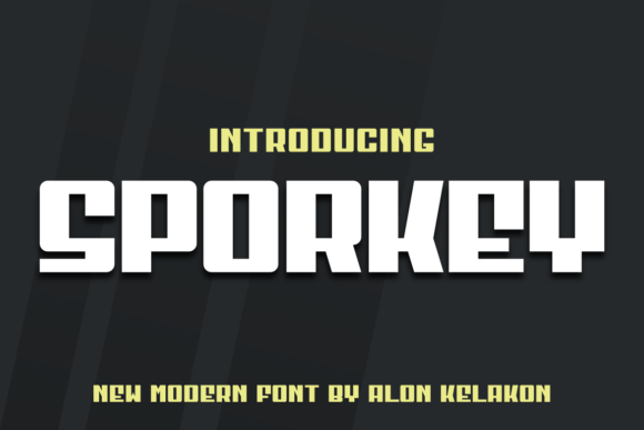 Sporkey: A Clean, Modern Sans Serif Font for Digital Branding