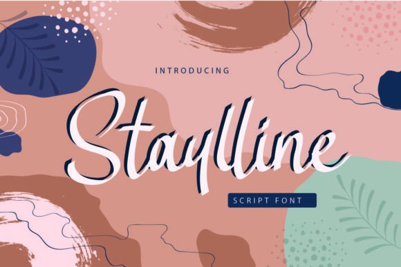 Staylline: A Modern Handwritten Script Font for Makers
