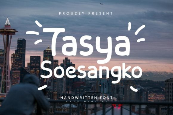 Tasya Soesangko: A Playful Handwritten Typeface for Thoughtful Design