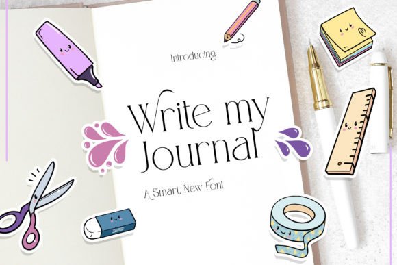 Write My Journal: A Thoughtful Serif for Brand Identity Work